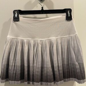 Kswiss White and Black Women's Skirt, XS